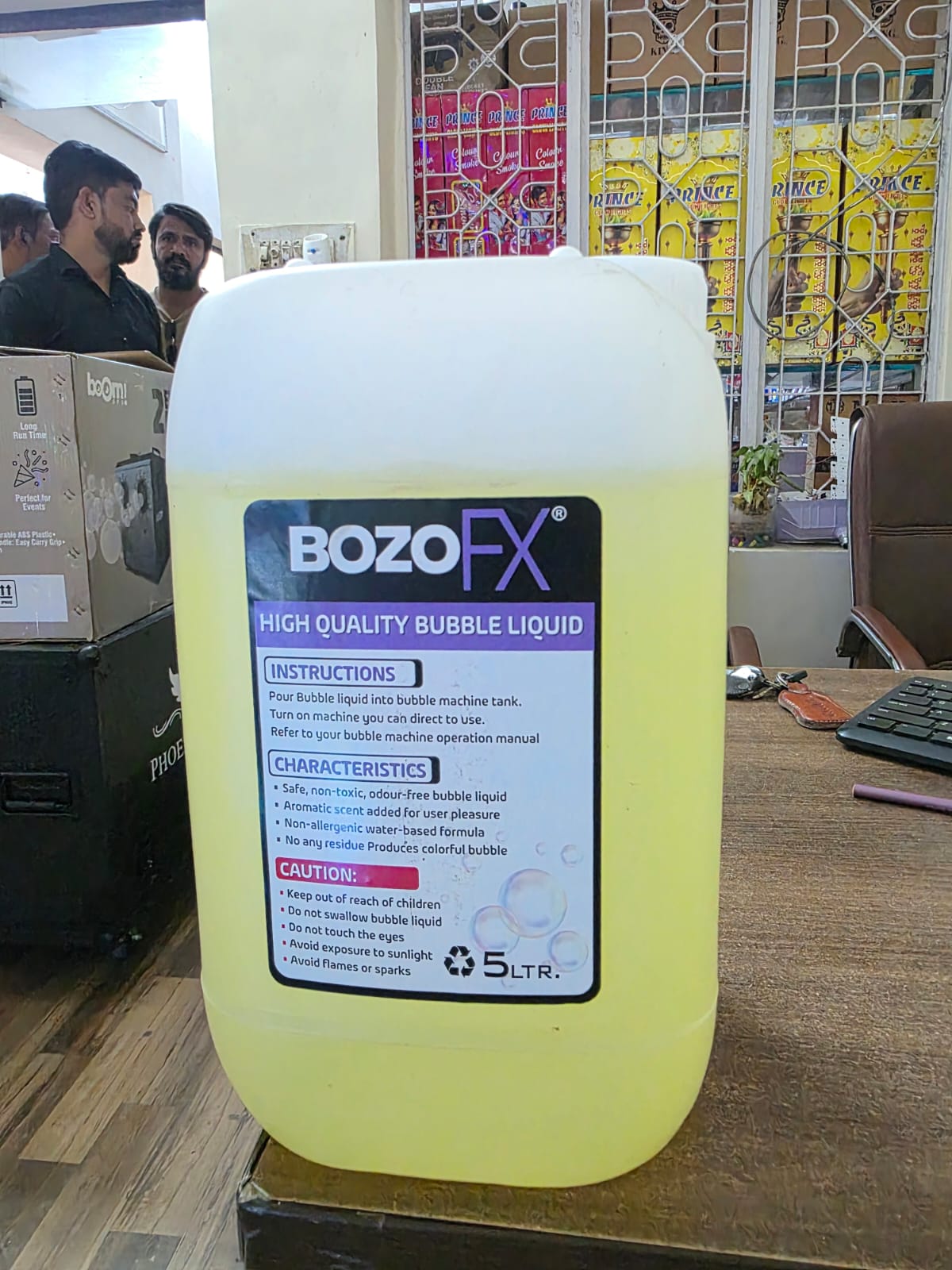 BOZO FX PREMIUM BUBBLE LIQUID (5Ltr)